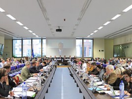 EU Stresstest Second Public Meeting, Konferenzraum