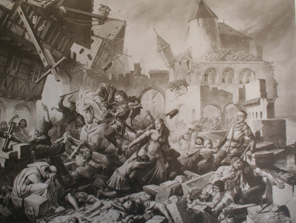 Das Erdbeben in Basel, 10. Oktober 1356, Karl Jauslin